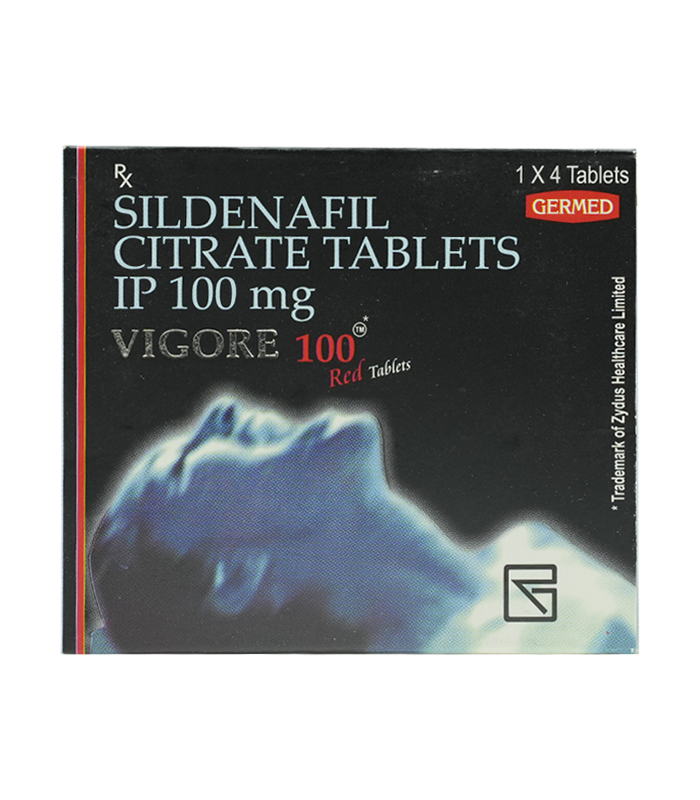 德國紅魔 VIGORA 100mg 4顆裝｜威而鋼學名藥｜助勃增硬 延時持久